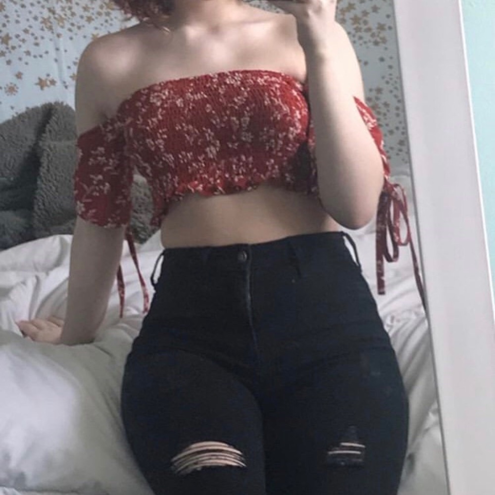 off the shoulder top